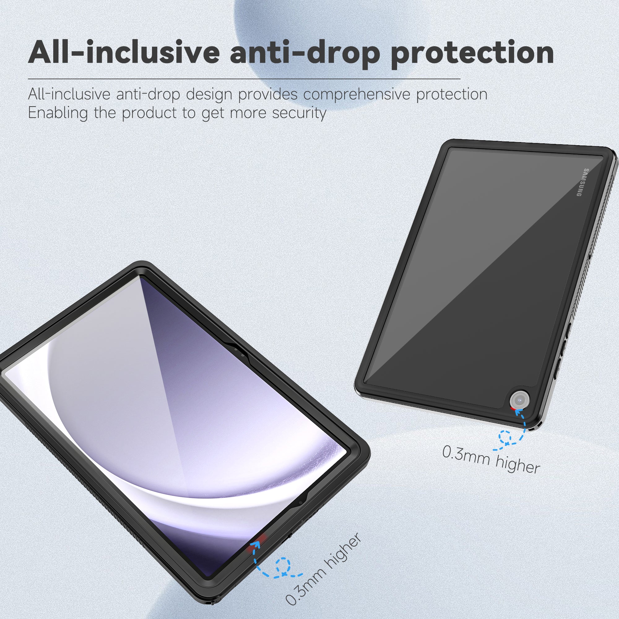 FS Tablet Waterproof Case for Samsung Galaxy Tab A9+ IP68 Full-Body Anti-drop Protective Cover FS Tablet Waterproof Case for Samsung Galaxy Tab A9+ IP68 Full-Body Anti-drop Protective Cover